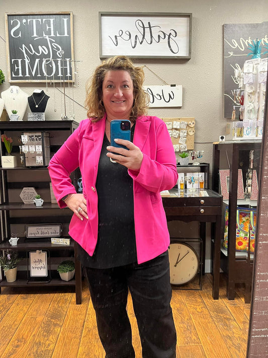 Hot Pink Blazer