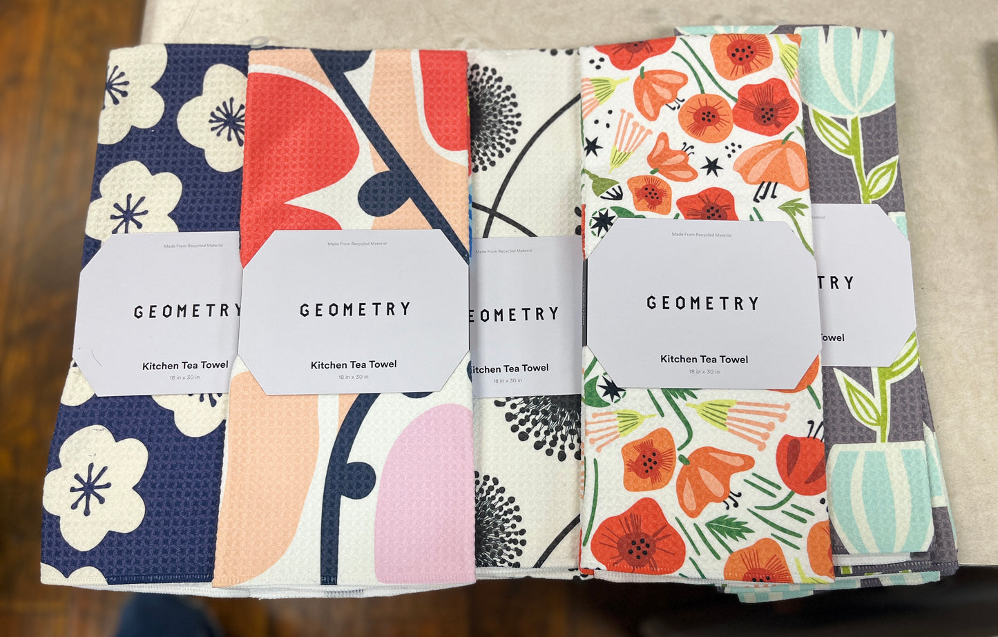 Geometry Kitchen Tea Towels