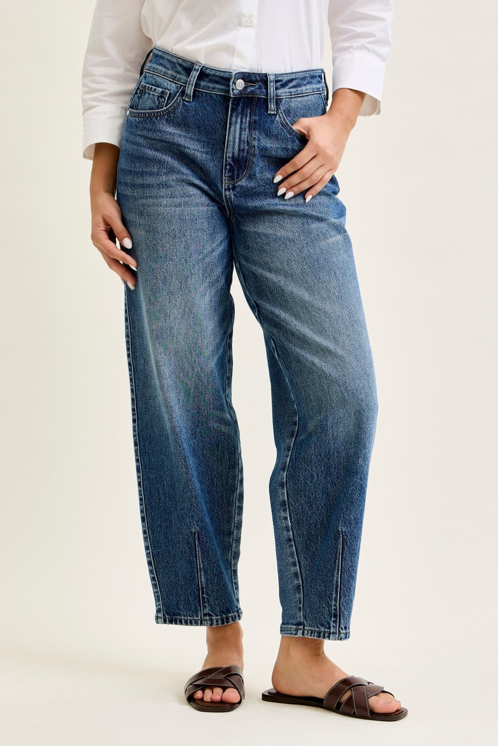 barrel jeans from Judy Blue