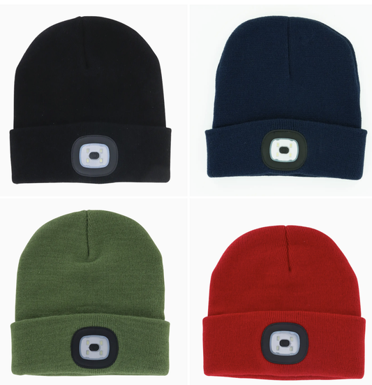 Black LED Night Scope Beannie