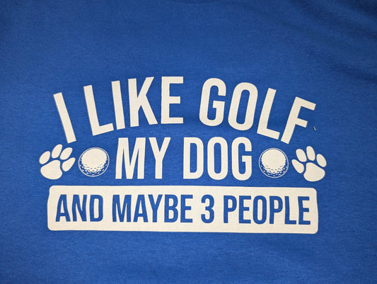 Golf & Dog Tshirt