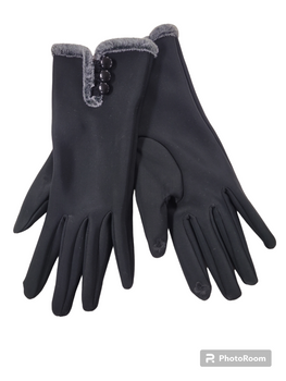 Mirabeau Button Gloves w Smart Touch- BOGO
