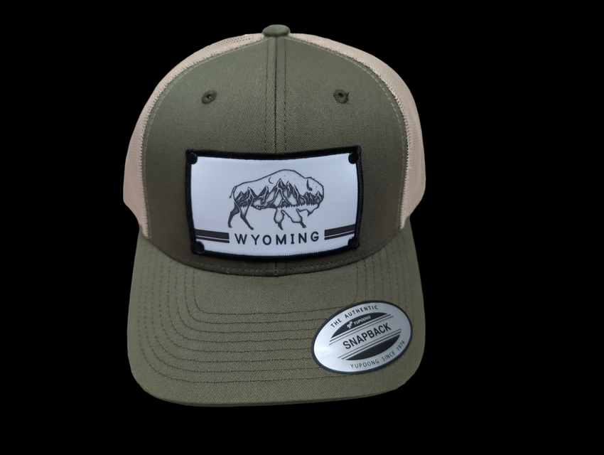 Wyoming Buffalo Trucker Hat
