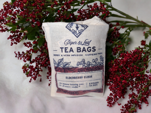 Piper & Leaf Elderberry Tea Bags