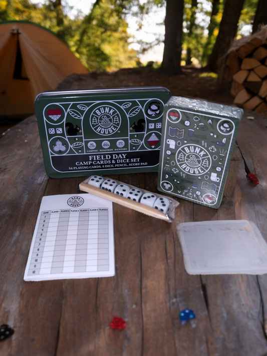 Field Day Camp Cards & Dice Set