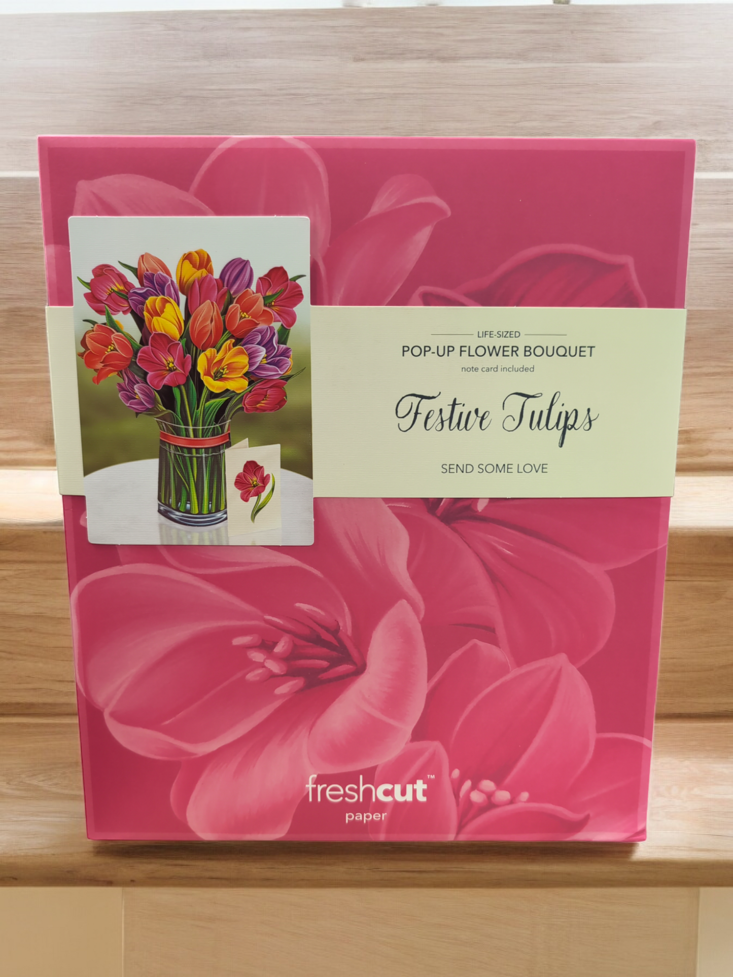 Pop up Flower Bouquet Cards by Freshcut