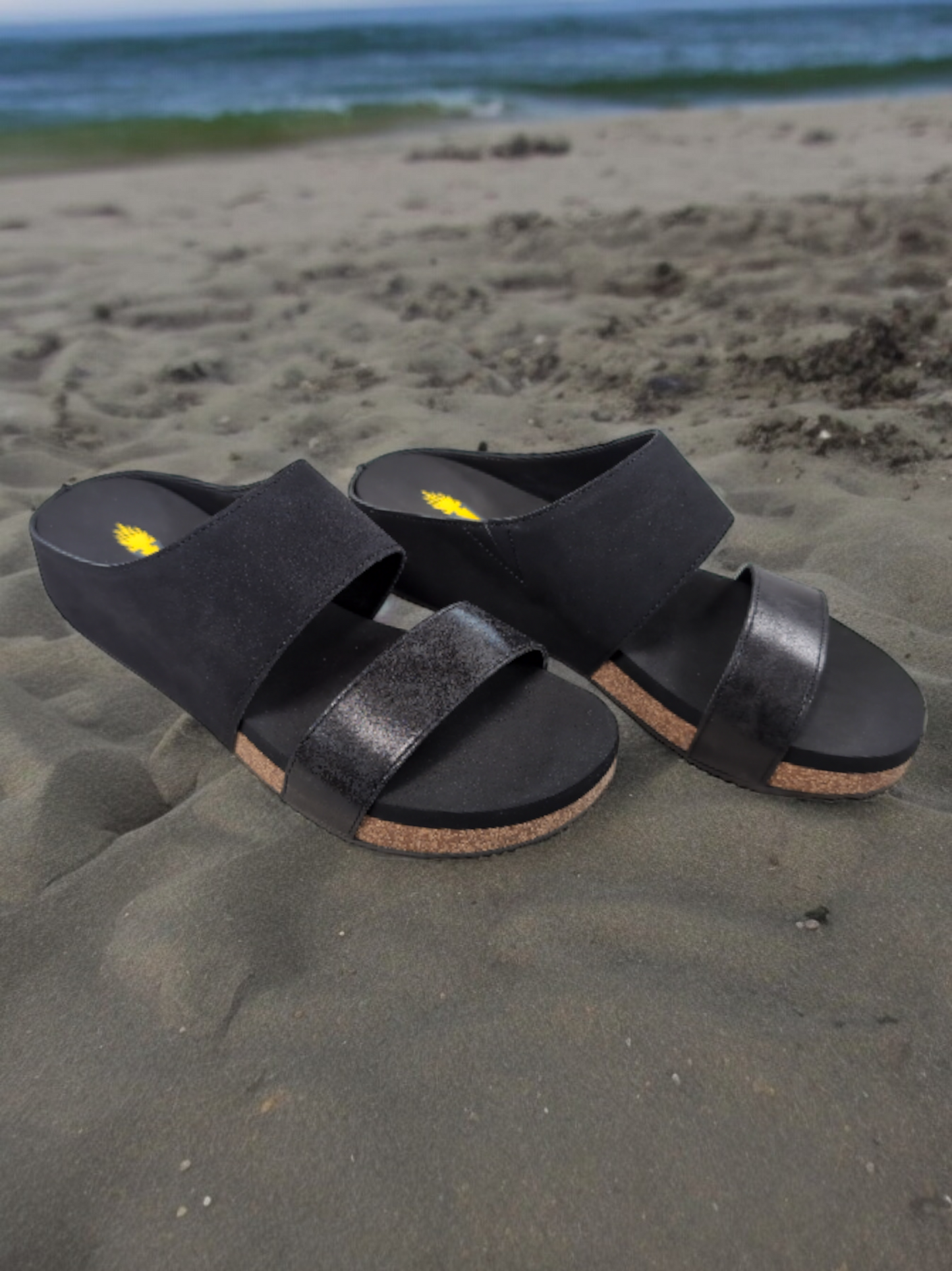 Black Campfire Sandals