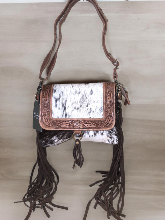 Myra Alina Hand-Tooled Bag