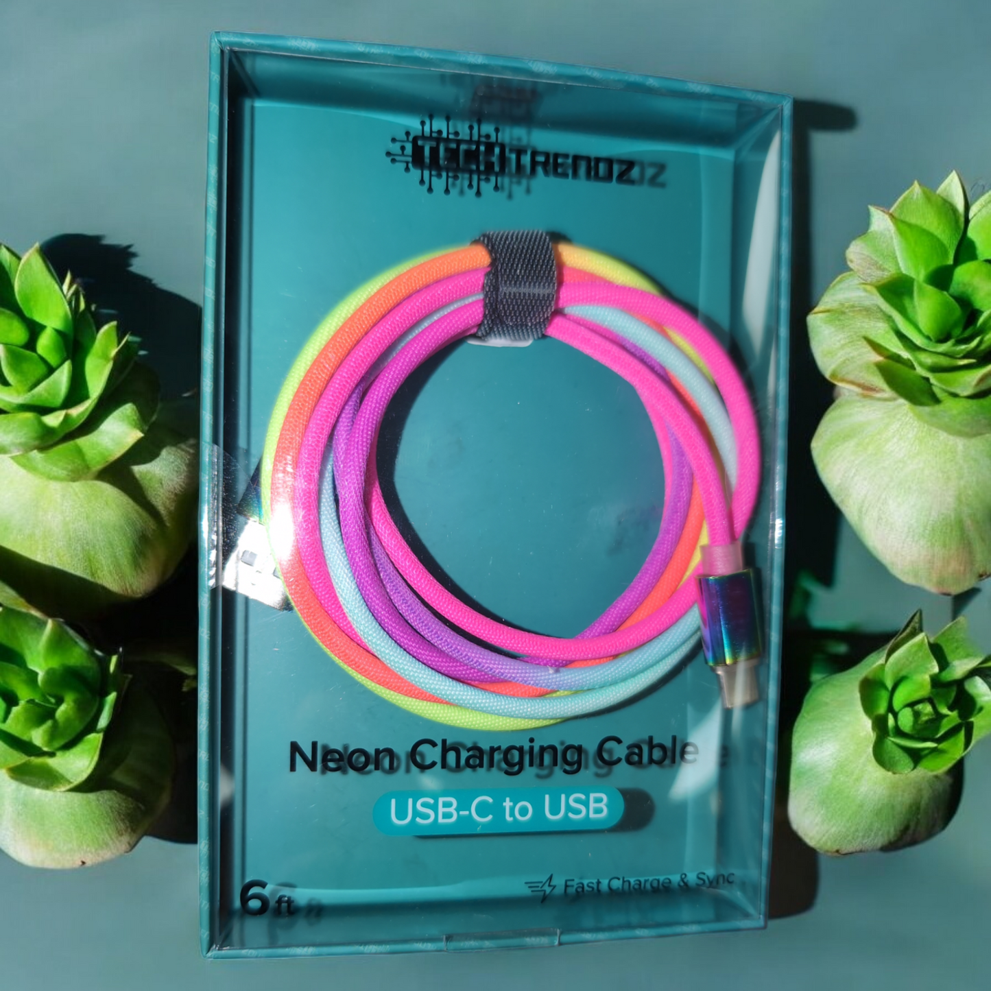 Neon Charging Cable - PREORDER