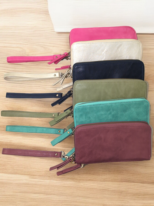 Chloe Zippered Wallet w/ Wristlet