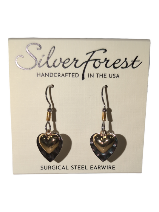 Heart Layered Earrings