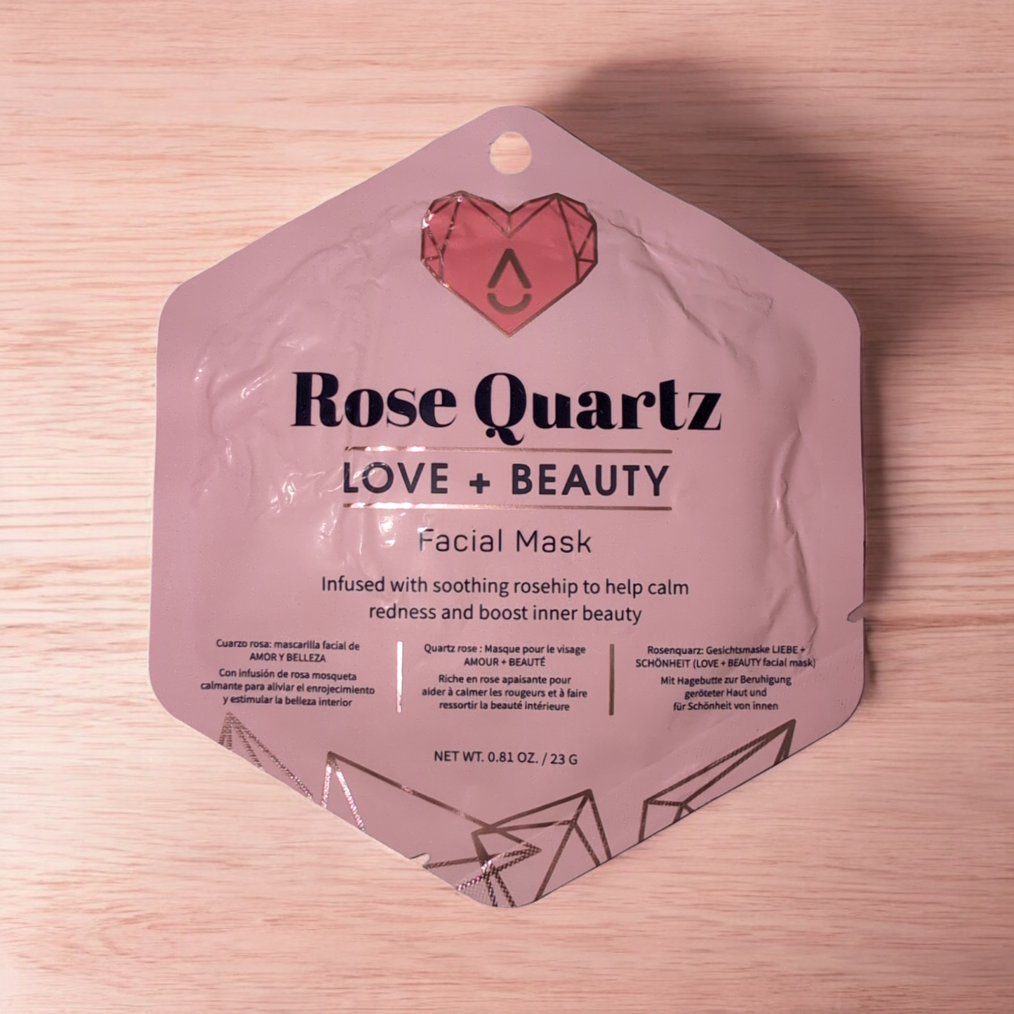 Rose Quartz Facial Mask