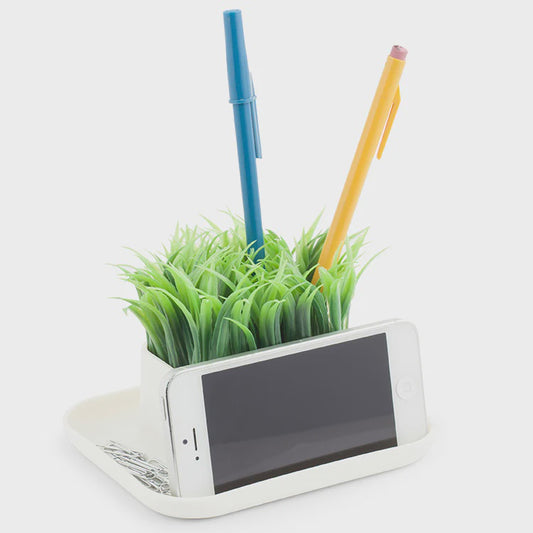 Potted Phone stand and Pen Holder