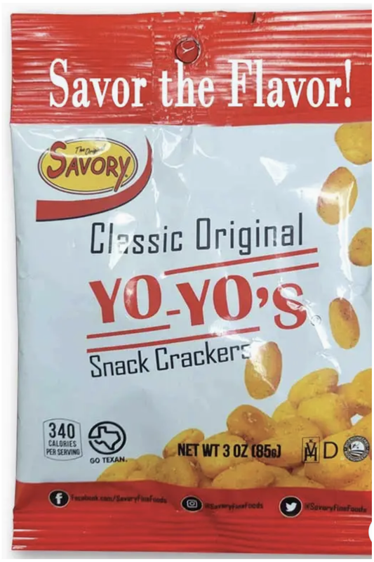 Yo Yo's Original Snack Crackers