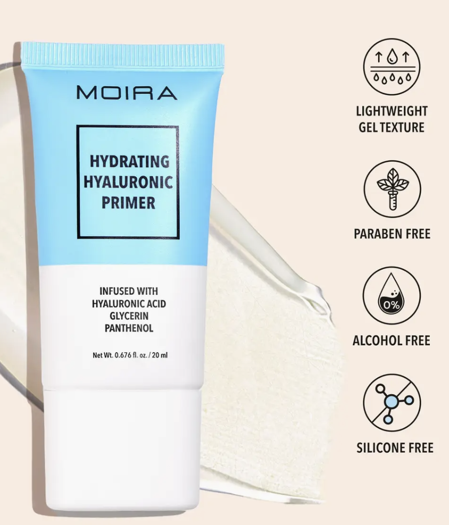 Moira Hydrating Hyaluronic Primer