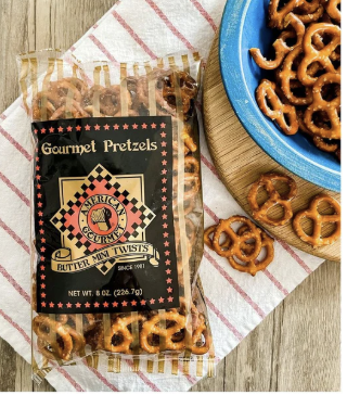 American Gourmet 8 oz pretzels