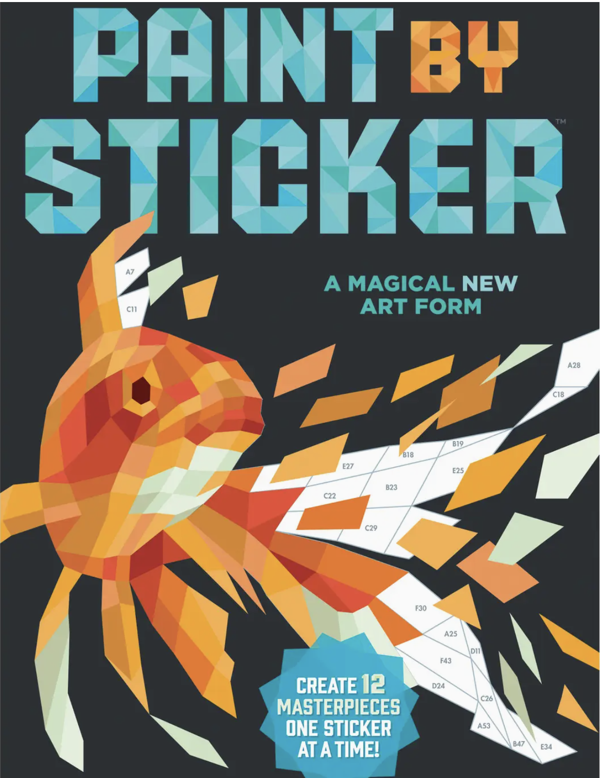 Paint By Sticker Art Book