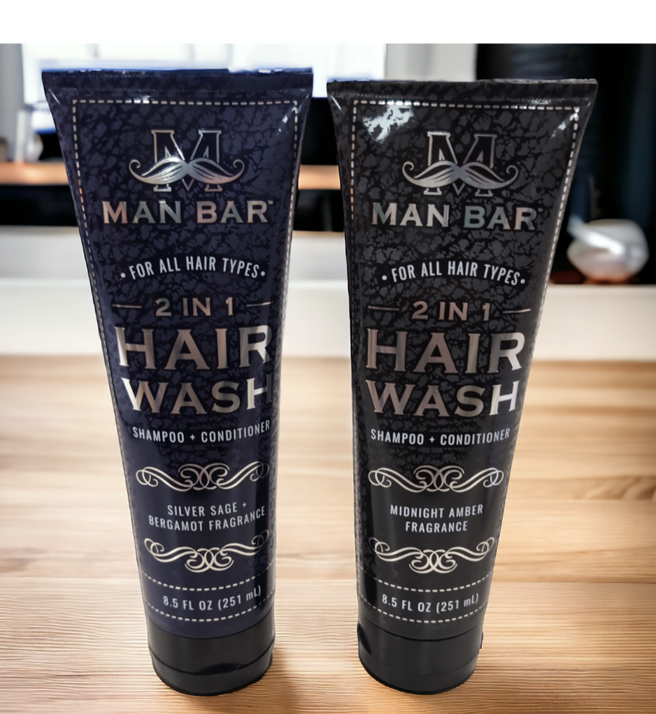 Man 2 in 1 Hair Wash