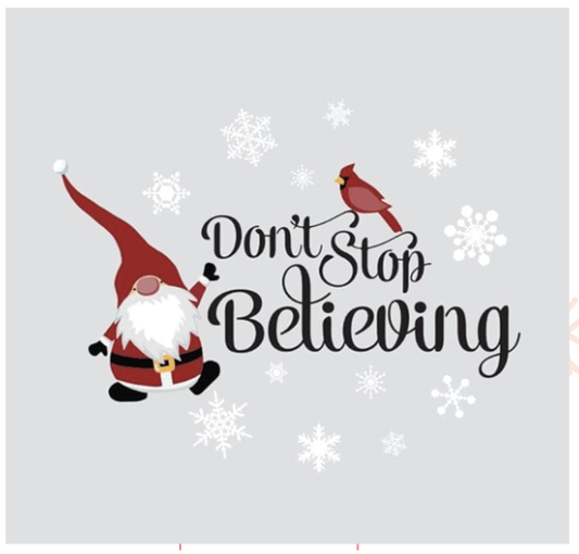 Don't Stop Believing Gnome Throw