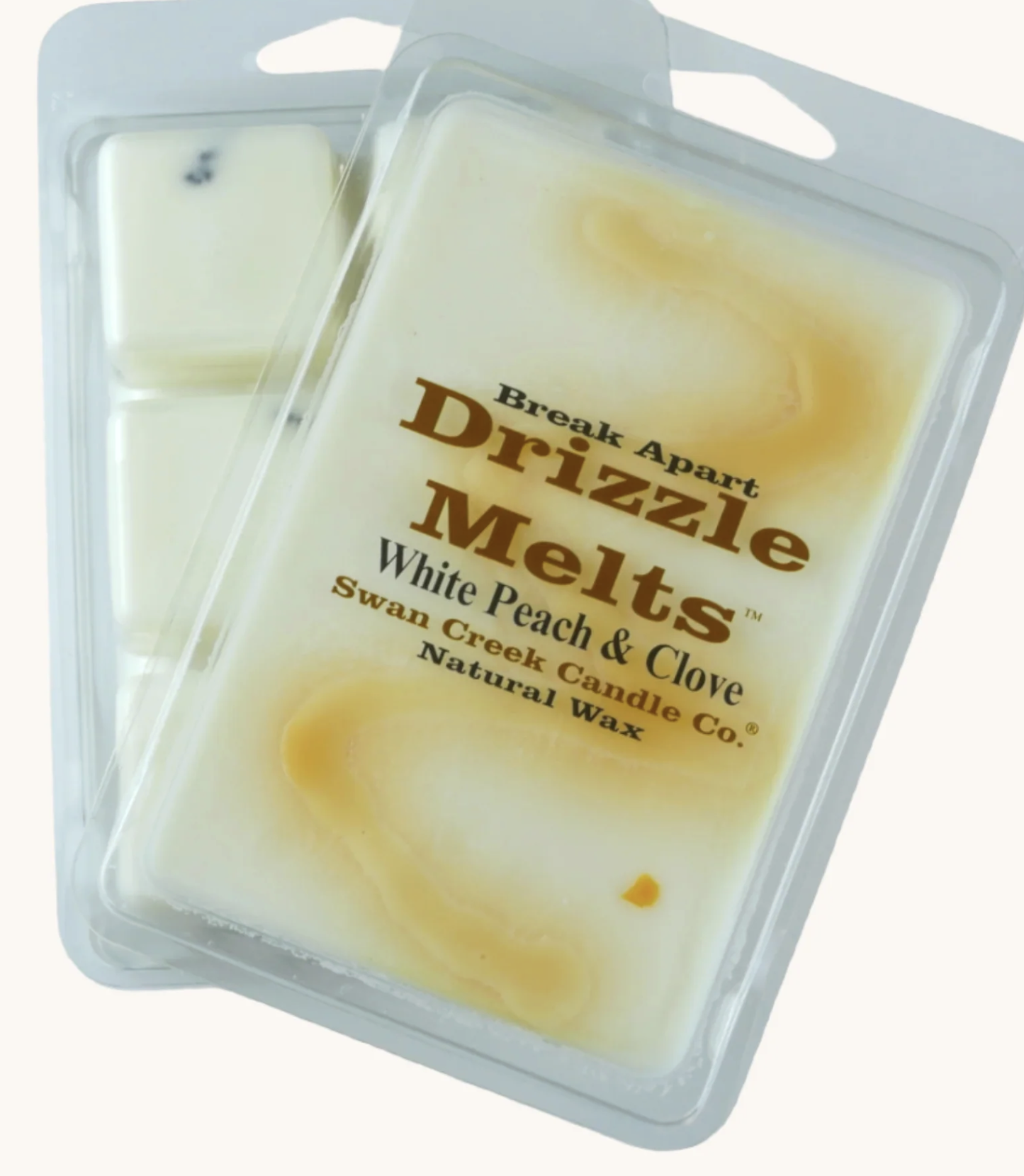 3.5oz white peach and clove