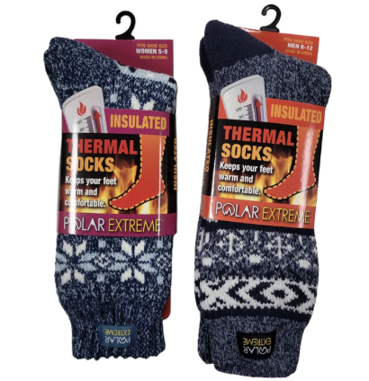 polar extreme  men's sock