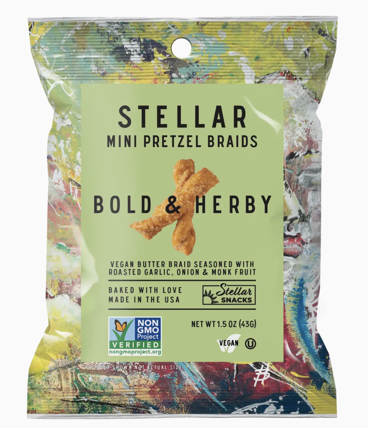 Stellar Pretzels-1.5 oz-Bold & Herby