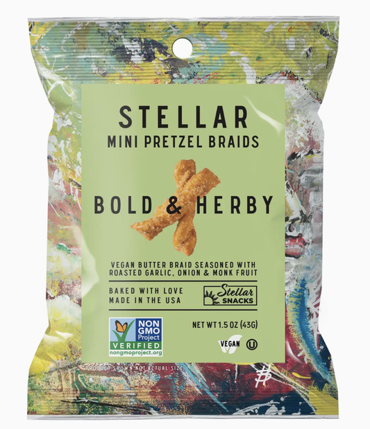 Stellar Pretzels-1.5 oz-Bold & Herby