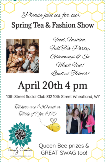 Spring Tea & Fashion Show Ticket 2024