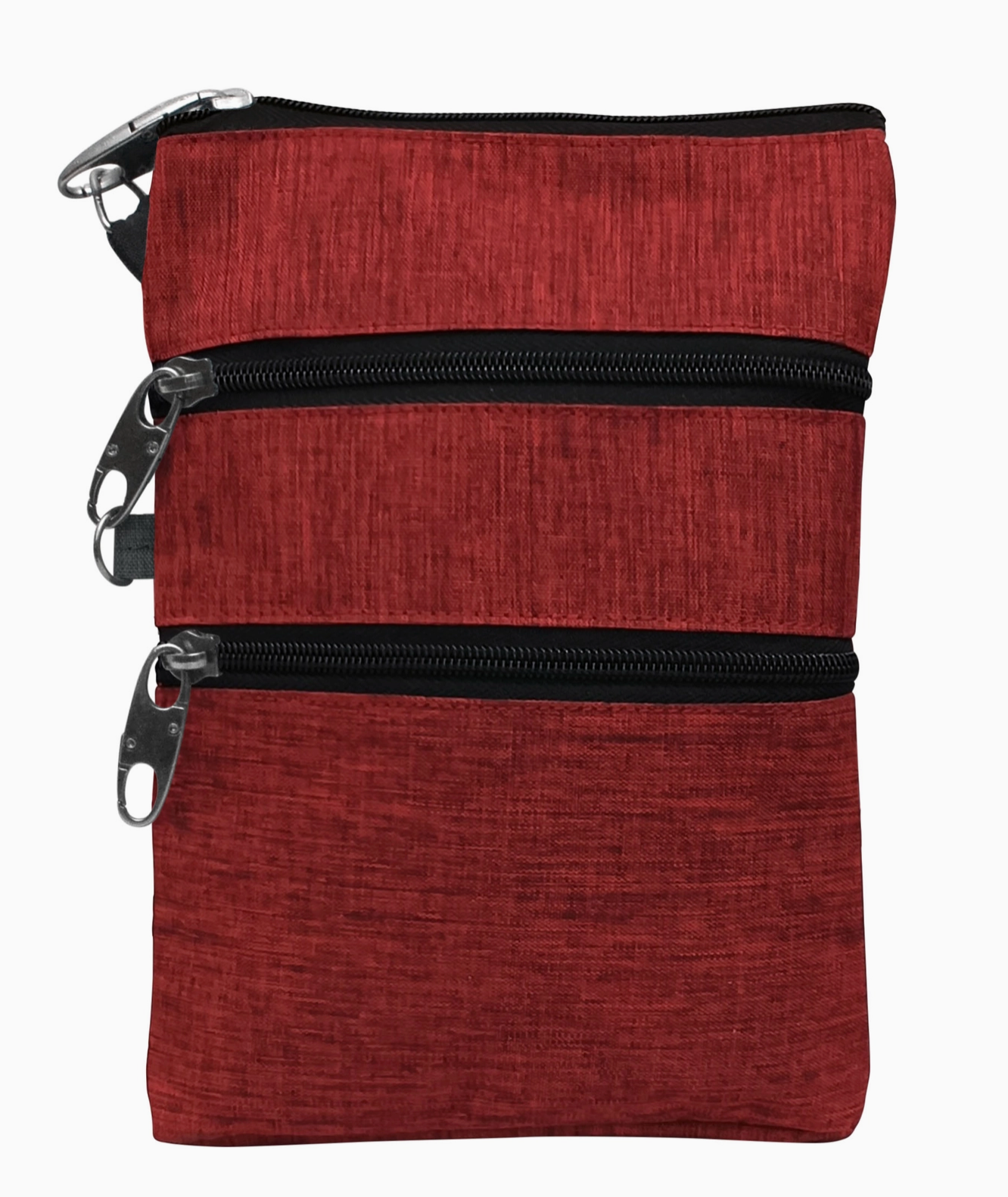 NuPouch Anti-Theft 3 Zipper Crossbody