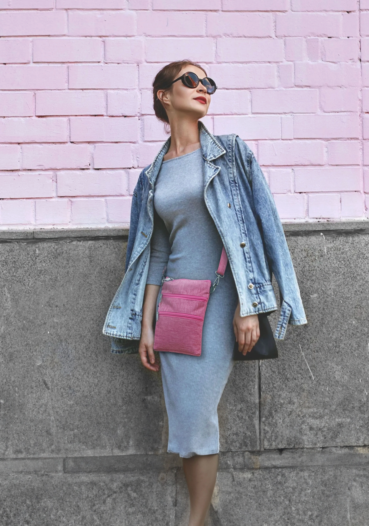 NuPouch Anti-Theft 3 Zipper Crossbody