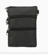 NuPouch Anti-Theft 3 Zipper Crossbody