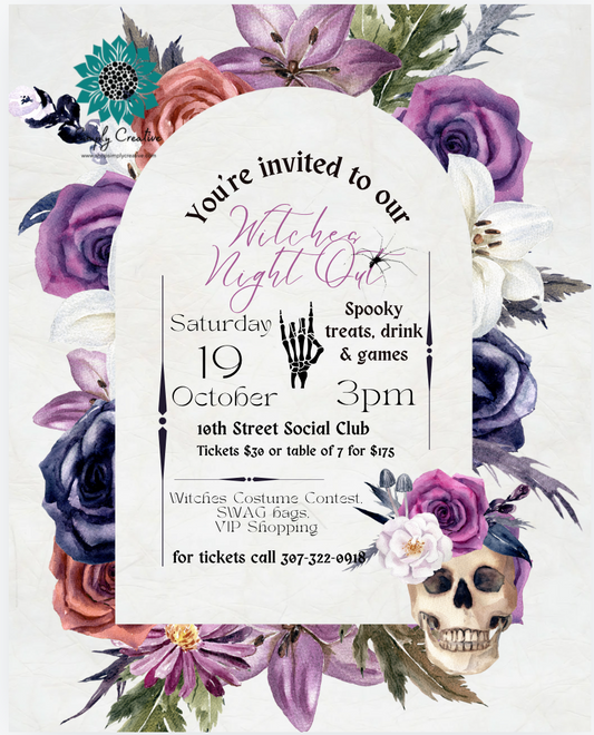 Witches Night Out Tickets 2024