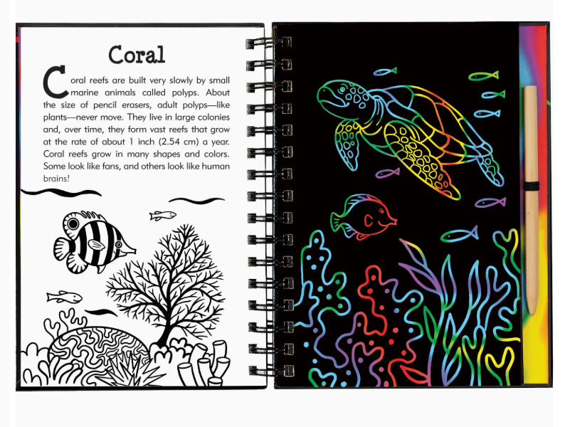 Scratch & Sketch Activity Book