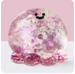 squishy octopus pink toy