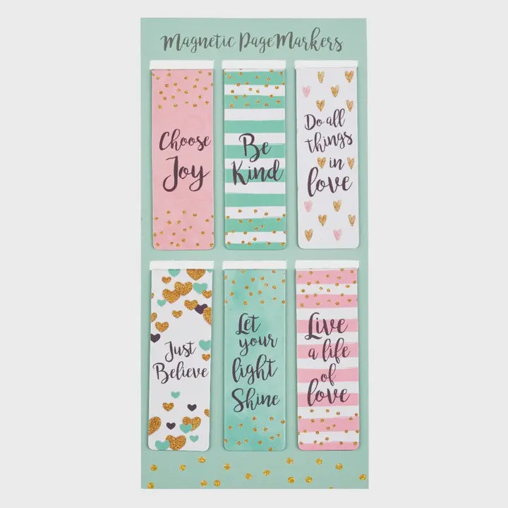 Magnetic Bookmark set Sparkle