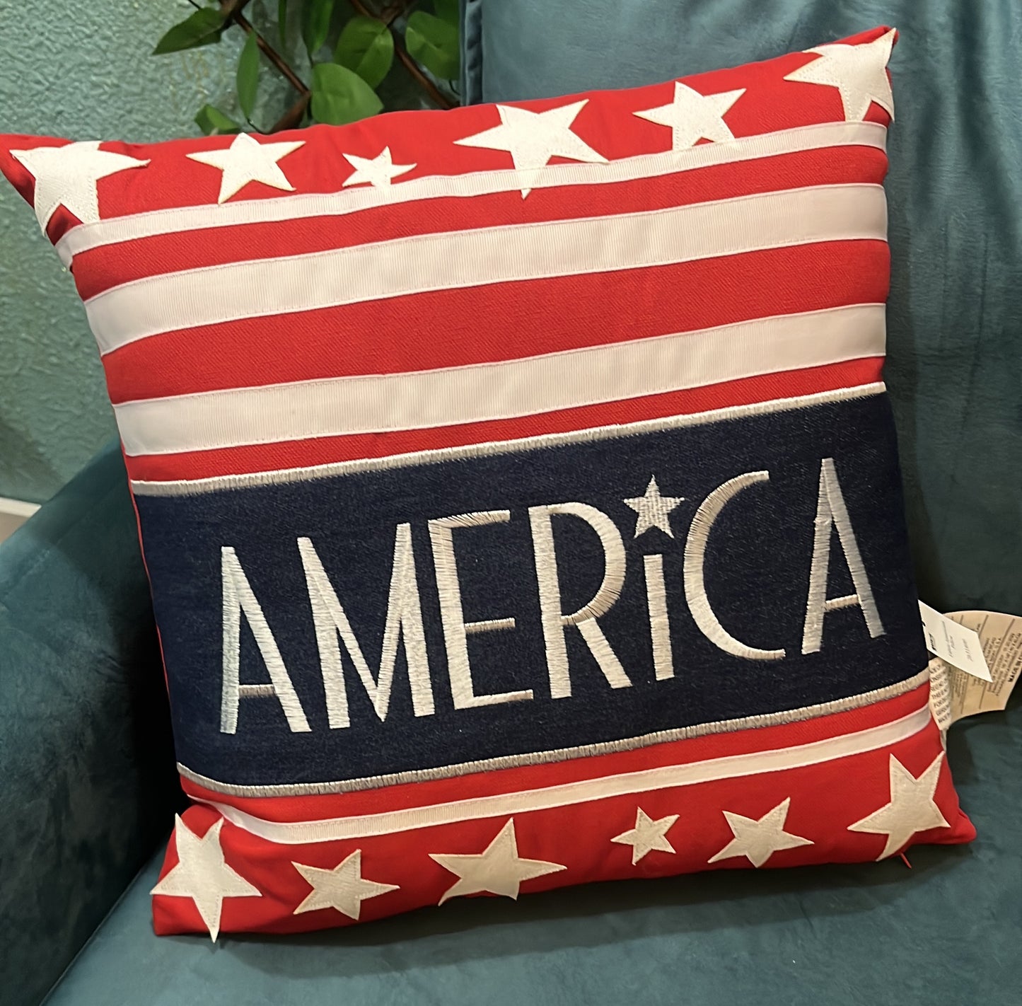 Fabric Americana Pillow - 2 styles