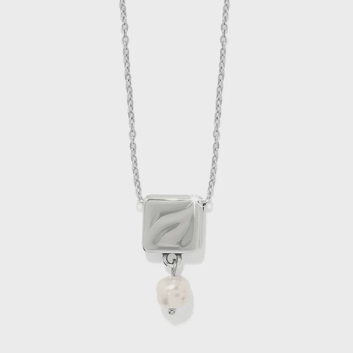 JM0175 - Cascade Cuadra Pearl Drop Necklace