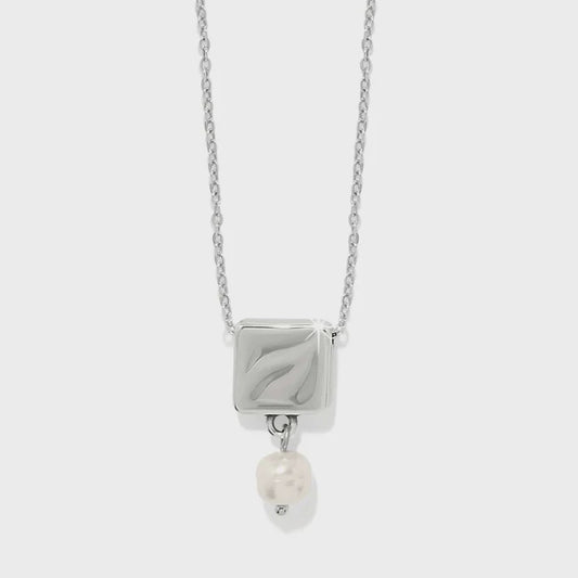 JM0175 - Cascade Cuadra Pearl Drop Necklace