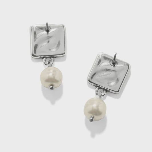 JA0280 -Cascade Cuadra Pearl Post Drop Earrings