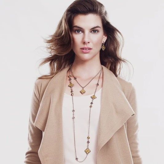 JL0351 - Cathedral Long Necklace