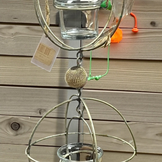 Quad Sphere Votive Chain