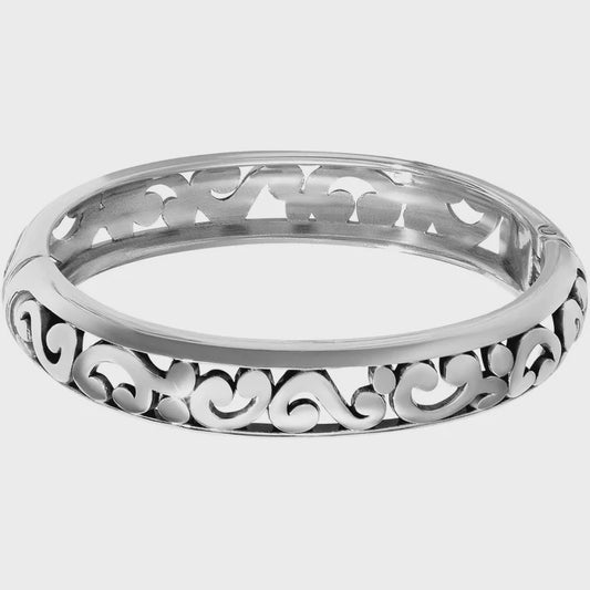 JF0900 - Contemp Medium Hinged Bangle