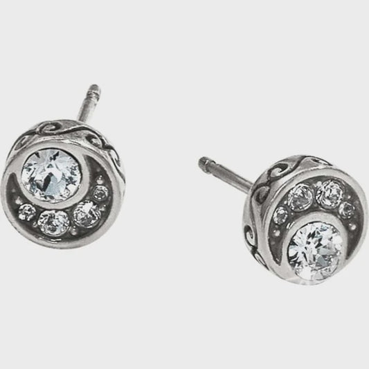 J21972 Crescent Min Post Earring