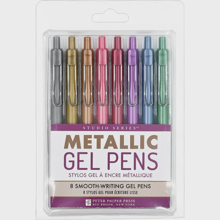METALLIC GEL PENS