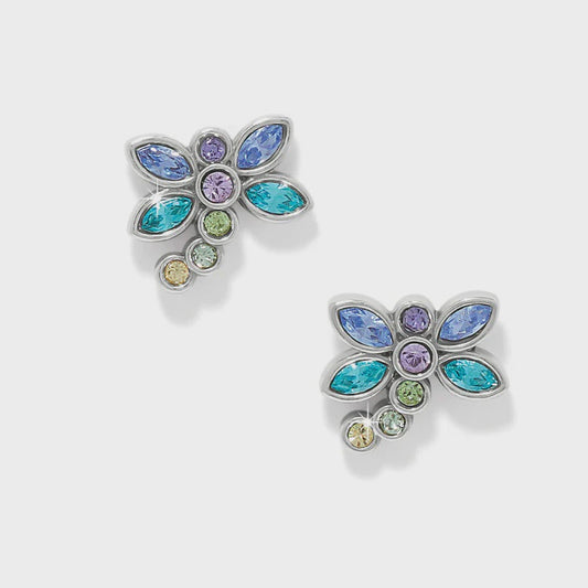 JA0331- Enchanting Gem Dragonfly Earrings
