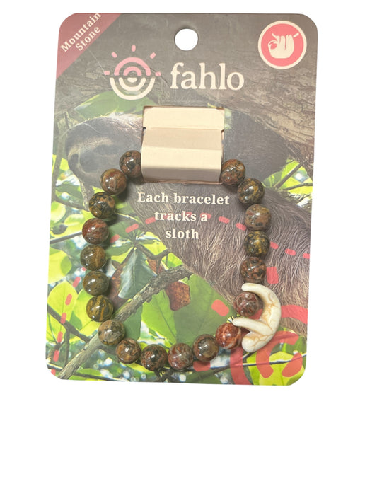 Fahlo Tracking Bracelet - Wander - Sloth