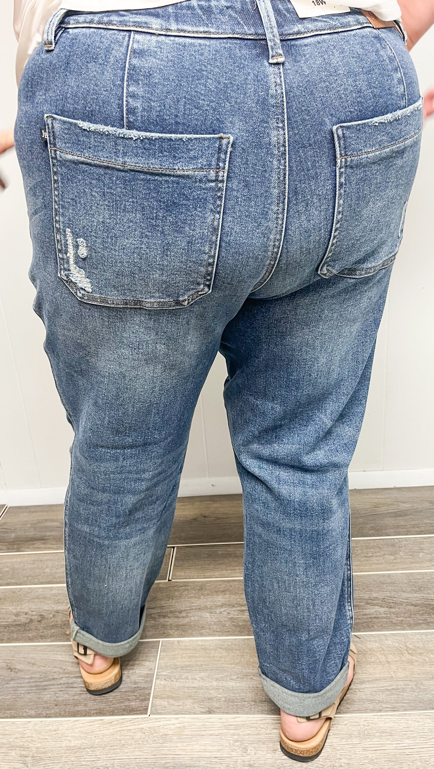 Judy Blue High Waisted Vintage Wash Jogger - Plus