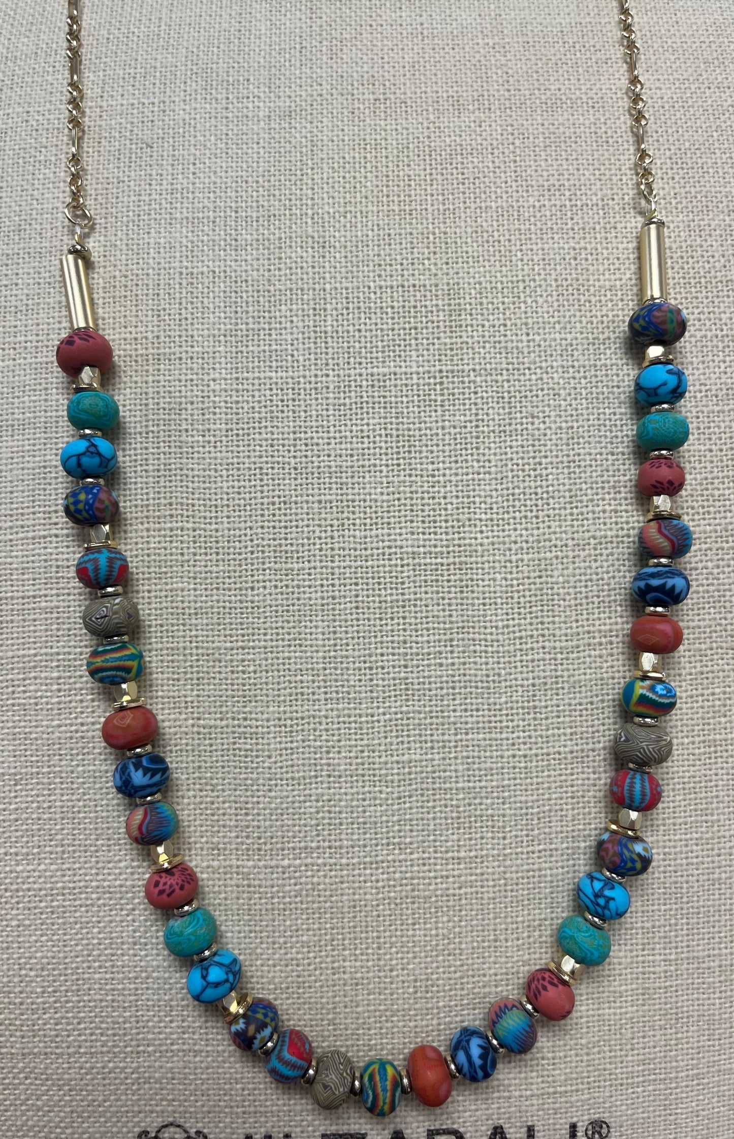 Sedona Sky Long Beaded Necklace