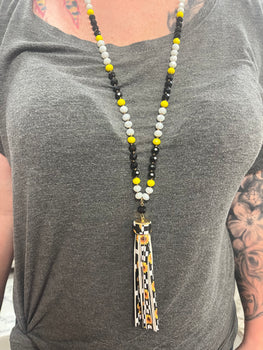 Emma sunflower necklace