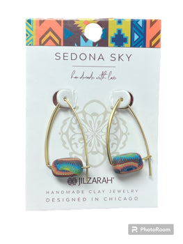 Sedona Sky Triangle Earrings